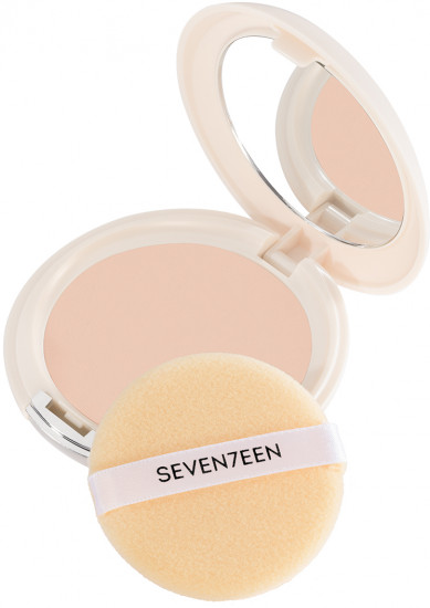 Компактная шелковая пудра «Natural Silky Compact Powder», оттенок 02 Натуральный