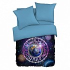 Комплект постельного белья «Зодиак» (арт. 11818, 1,5-спальный, биоматин, 2 наволочки 70х70)