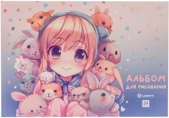 Альбом для рисования «Ушки»