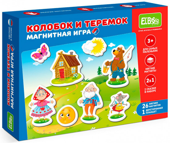 Игра магнитная «Теремок и Колобок»