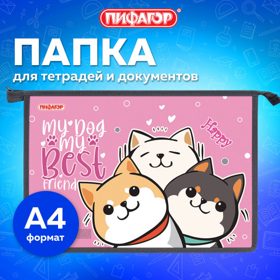 Папка для тетрадей «Best team»