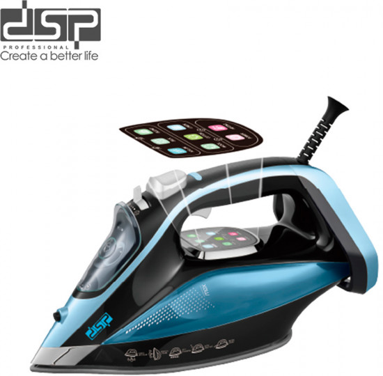 Утюг паровой с сенсорным управлением DSP KD1364