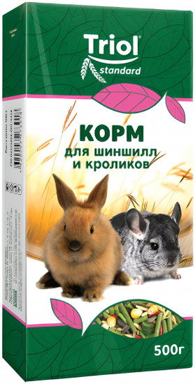 Корм для шиншилл и кроликов