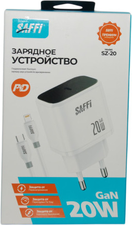 Зарядка 20W Type-C Lightning