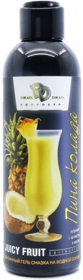 Гель на водной основе с ароматом пина колада «Juicy Fruit»