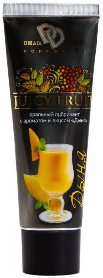 Лубрикант с ароматом дыни «Juicy Fruit»