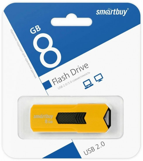 Флеш-накопитель USB Smartbuy SB8GBST-Y