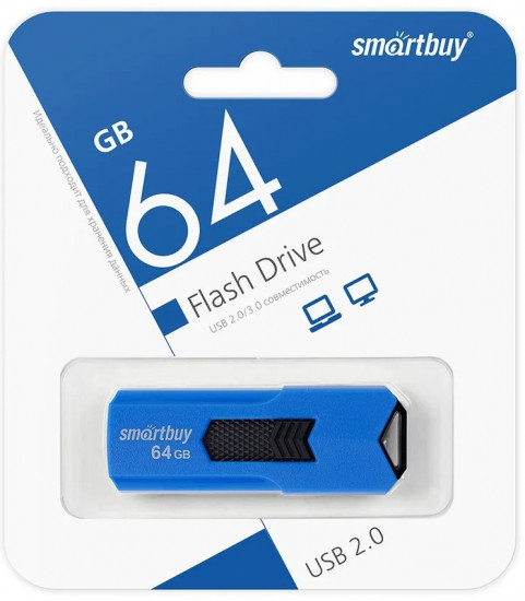 Флеш-накопитель USB Smartbuy SB64GBST-B