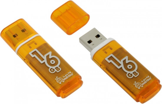 Флеш-накопитель USB Smartbuy SB16GBGS-OR