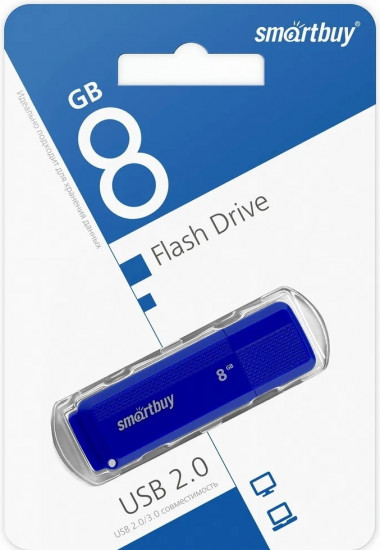 Флеш-накопитель USB Smartbuy SB8GBDK-B