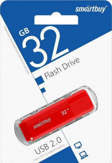 Флеш-накопитель USB Smartbuy SB32GBDK-R