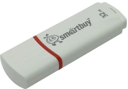 Флеш-накопитель USB Smartbuy SB32GBCRW-W