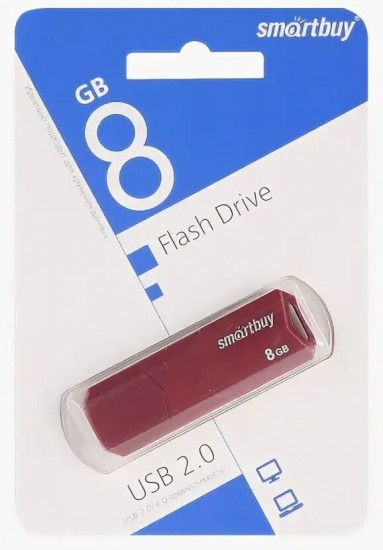 USB Flash-карта Smartbuy SB8GBLU-BG 8 Гб