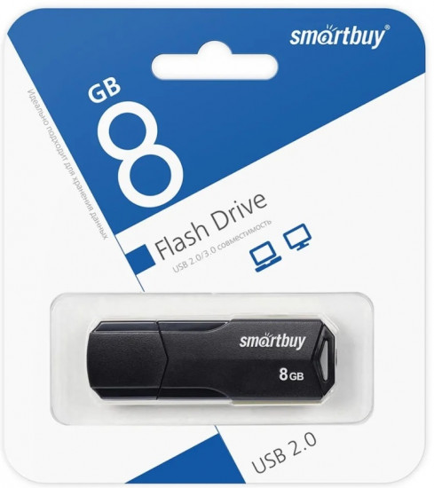 USB Flash-карта Smartbuy SB8GBCLU-K 8 Гб