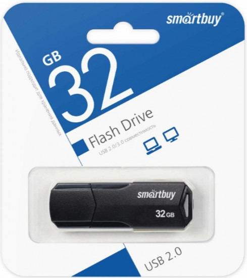 USB Flash-карта Smartbuy SB32GBCLU-K 32 Гб
