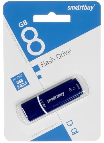 USB Flash-карта Smartbuy SB8GBCRW-Bl 8 Гб