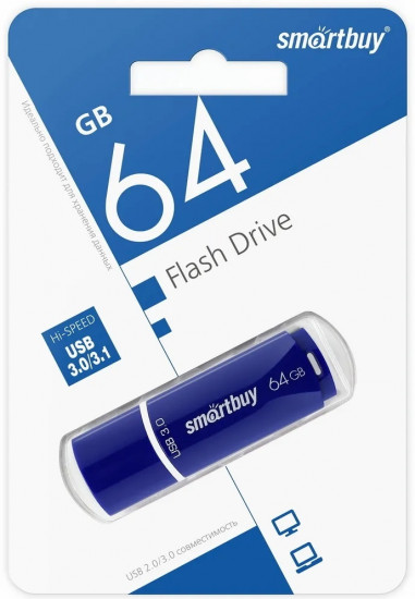 USB Flash-карта Smartbuy SB64GBCRW-Bl 64 Гб