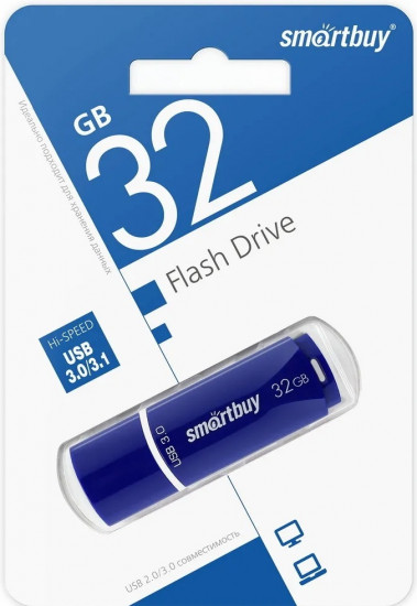 USB Flash-карта Smartbuy SB32GBCRW-Bl 32 Гб
