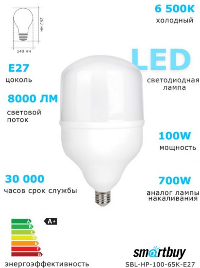 Светодиодная лампа Smartbuy LED