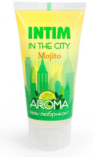 Лубрикант увлажняющий с ароматом мохито «Intim Aroma»