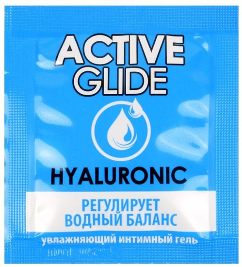 Лубрикант на водной основе с гиалуроновой кислотой «Active Glide»