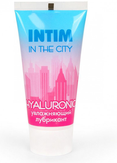 Увлажняющий лубрикант на водной основе «Intim in the city Hyaluronic»