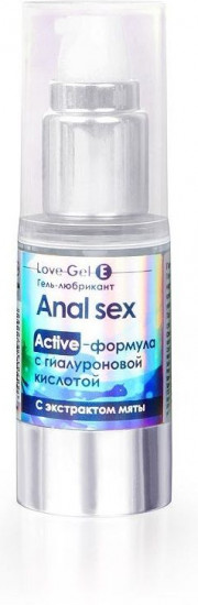 Гель-лубрикант анальный обезболивающий «LoveGel E»