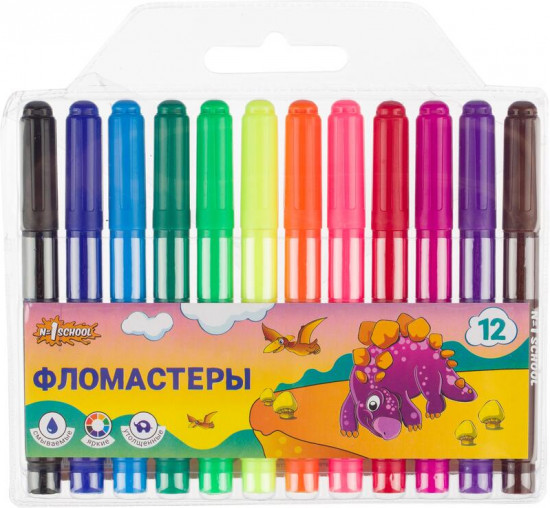 Фломастеры «Дино»