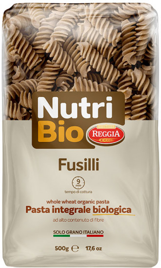 Макароны органические цельнозерновые «Спирали. Fusilli Bio Integrale»