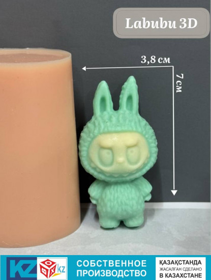 Силиконовый молд «Labubu 3D»