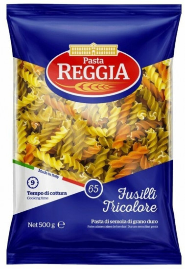 Макароны №65 «Спирали. Fusilli Tricolore»