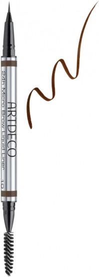 Лайнер для бровей «24H Micro Brow Liquid Liner», оттенок 10 Grey Brown