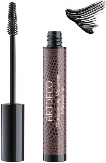 Тушь для ресниц с инновационной щеточкой для мгновенного объема «Gorgeous Volume Mascara», оттенок 1 Черный
