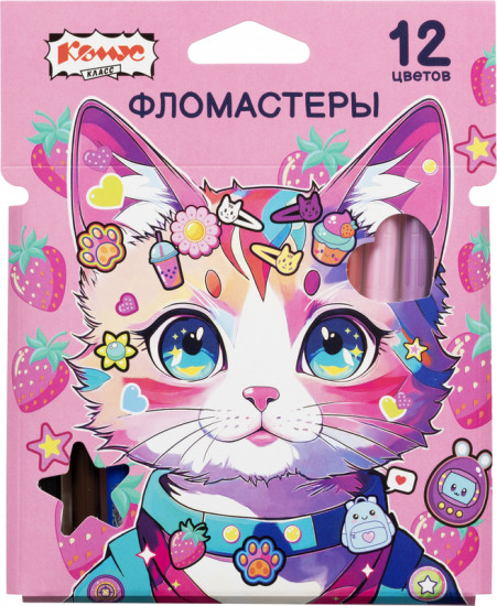 Фломастеры «Kitty stickers»