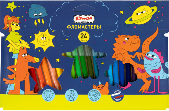 Фломастеры «Максики»