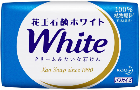 Мыло для тела со скваланом и ароматом белых цветов увлажняющее «White Soap»