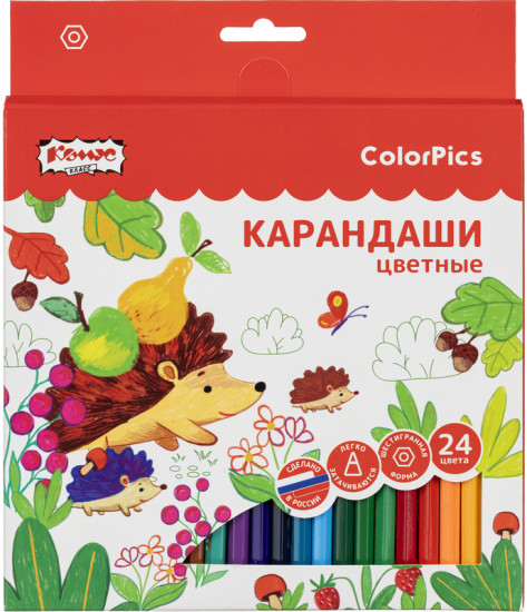 Набор цветных карандашей