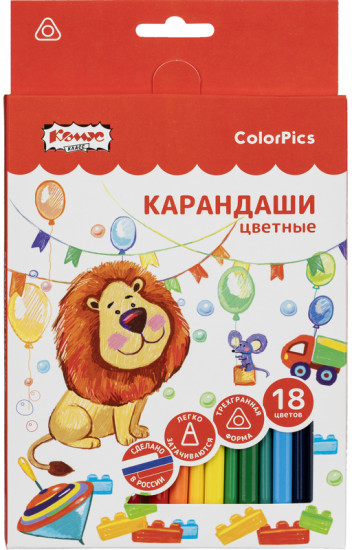 Набор цветных карандашей