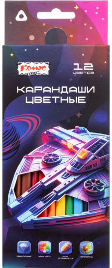 Набор цветных карандашей «Star way»