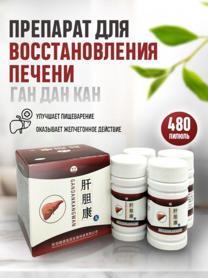 Препарат для восстановления печени «Ган Дан Кан»