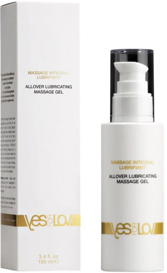 Массажный гель-смазка на силиконовой основе «Allover Lubricating Massage Gel»