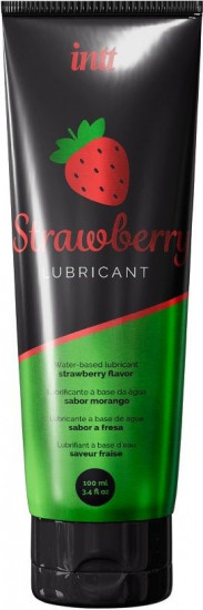 Смазка на водной основе с ароматом клубники «Strawberry Lubricant»