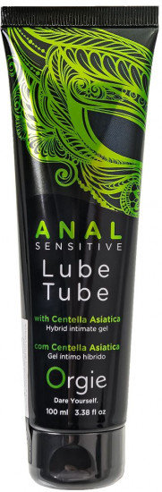 Лубрикант анальныйна гибридной основе ORGIE Lube Tube Anal Sensitive с гиауроновой кислотой - 100 мл.