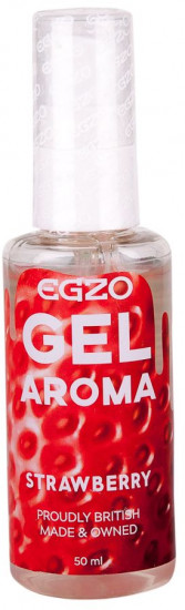 Лубрикант интимный с ароматом клубники «Egzo Aroma»