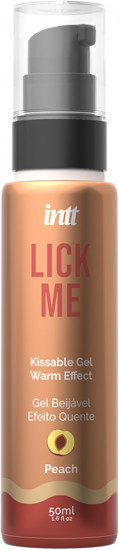 Гель с согревающим эффектом и ароматом персика «Lick Me»