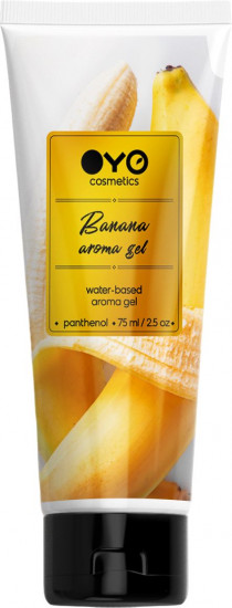 Лубрикант на водной основе с ароматом банана «Aroma Gel Banana»