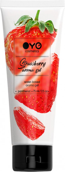 Лубрикант на водной основе с ароматом клубники «Aroma Gel Strawberry»