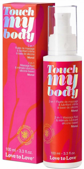 Лубрикант 2в1 с ароматом моной «Touch My Body»