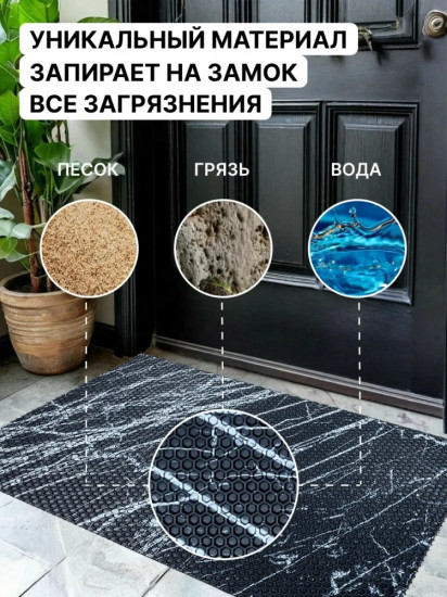 Коврик придверный