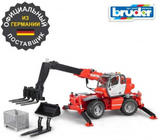 Машина «Погрузчик колесный с телескопическим ковшом Manitou MRT 2150»